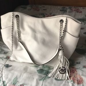 Used Michael Kors leather tote